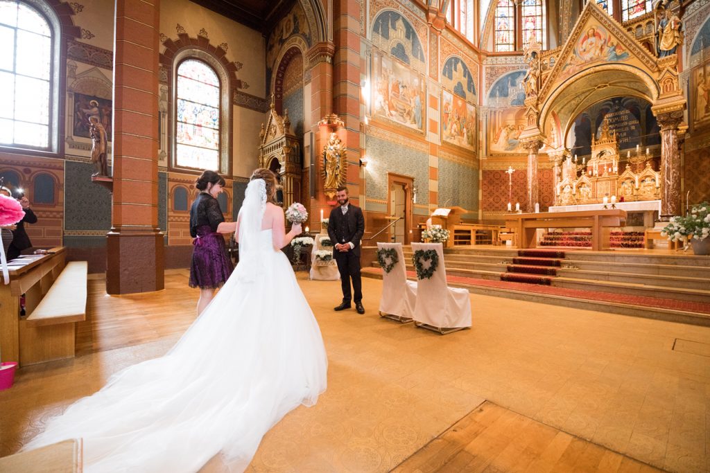 Hochzeit in Bonndorf, kirchliche Trauung