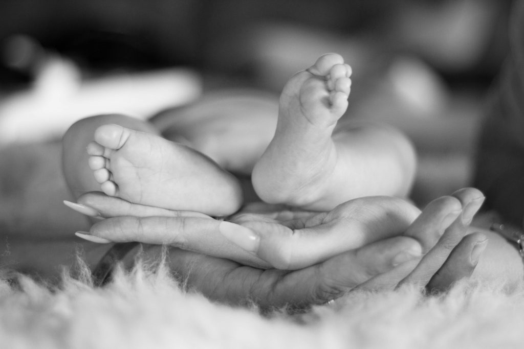 Baby Fotoshooting Füße